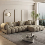Load image into Gallery viewer, JOY Home Fleece Fabric Overstuffed Multifunction Sofa set for Livingroom Office