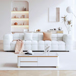 Load image into Gallery viewer, AAH Home Fleece Fabric Overstuffed Multifunction Cloud shaped Sofa Chair set for Livingroom Office AAH HOME