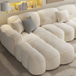 Load image into Gallery viewer, JOY Home Fleece Fabric Overstuffed Multifunction Sofa set for Livingroom Office