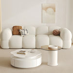 Load image into Gallery viewer, JOY Home Light Luxury Fabric Cloud Shaped Sofa set for Livingroom