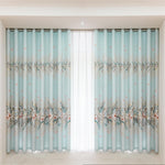 Load image into Gallery viewer, 2 Panels 60% Blackout Colorful Flowers Floral Curtains for Living Room Thermal Insulated Bedroom Darkening Drapes for Basics Room Window