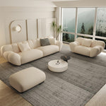 Load image into Gallery viewer, JOY Home Light Luxury Fabric Cloud Shaped Sofa set for Livingroom
