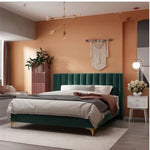 Load image into Gallery viewer, AAH Home Bed Frame Modern King Queen Size for bedroom Without Mattress AAH HOME