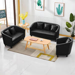 Load image into Gallery viewer, JOY Home Modern PU Leather Sofa Set for Living Room,Office