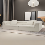 Load image into Gallery viewer, JOY Home Fleece Fabric Overstuffed Multifunction Cloud shaped Sofa Chair set for Livingroom Office