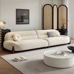 Load image into Gallery viewer, JOY Home Light Luxury Fabric Cloud Shaped Sofa set for Livingroom