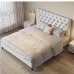 Load image into Gallery viewer, AAH Home Bed Frame Modern King Queen Size for bedroom Without Mattress AAH HOME