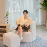 Load image into Gallery viewer, JOY Home Fleece Fabric Overstuffed Multifunction Sofa Chair set for Livingroom Office