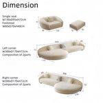 Load image into Gallery viewer, JOY Home Fleece Fabric Overstuffed Multifunction Sofa set for Livingroom Office