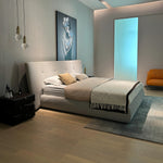 Load image into Gallery viewer, JOY Home Bed Frame Modern Velvet King Queen Size for bedroom Without Mattress