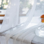 Load image into Gallery viewer, 2 Panels Sheer Color Chiffon Tulle Light Window Textile Curtains Drapes for Bedroom Livingroom