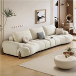 Load image into Gallery viewer, JOY Home Light Luxury Fabric Cloud Shaped Sofa set for Livingroom