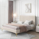 Load image into Gallery viewer, AAH Home Bed Frame Modern King Queen Size for bedroom Without Mattress AAH HOME