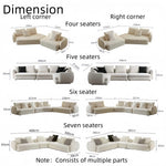 Load image into Gallery viewer, JOY Home Fleece Fabric Overstuffed Multifunction Sofa set for Livingroom Office