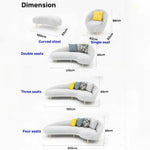 Load image into Gallery viewer, AAH Home Dutch Velvet Fabric Arc-shaped Sofa set for Livingroom Office AAH HOME