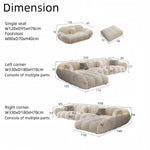 Load image into Gallery viewer, JOY Home Fleece Fabric Overstuffed Multifunction Sofa set for Livingroom Office