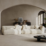 Load image into Gallery viewer, JOY Home Fleece Fabric Overstuffed Multifunction Sofa set for Livingroom Office