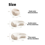 Load image into Gallery viewer, JOY Home Fleece Fabric Overstuffed Multifunction Sofa Chair set for Livingroom Office