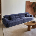 Load image into Gallery viewer, JOY Home Fleece Fabric Overstuffed Multifunction Cloud shaped Sofa Chair set for Livingroom Office