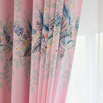 Load image into Gallery viewer, 2 Panels 60% Blackout Colorful Flowers Floral Curtains for Living Room Thermal Insulated Bedroom Darkening Drapes for Basics Room Window