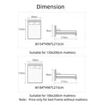 Load image into Gallery viewer, JOY Home Light Luxury Modern Leather Wrap Bed Frame for Bedroom Without Mattress