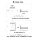 Load image into Gallery viewer, JOY Home Light Luxury Modern Leather Wrap Bed Frame for Bedroom Without Mattress