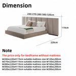 Load image into Gallery viewer, JOY Home Bed Frame Modern Velvet King Queen Size for bedroom Without Mattress