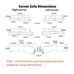 Load image into Gallery viewer, JOY Home Modern PU Leather Sofa Set for Living Room,Office