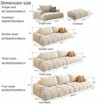 Load image into Gallery viewer, JOY Home Light Luxury Fabric Cloud Shaped Sofa set for Livingroom