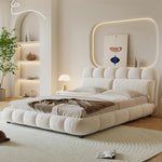 Load image into Gallery viewer, JOY Home Bed Frame Modern Velvet King Queen Size for bedroom Without Mattress