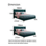 Load image into Gallery viewer, AAH Home Bed Frame Modern King Queen Size for bedroom Without Mattress AAH HOME