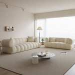 Load image into Gallery viewer, JOY Home Fleece Fabric Overstuffed Multifunction Cloud shaped Sofa Chair set for Livingroom Office