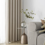 Load image into Gallery viewer, 2 Panels 60% Blackout Curtains for Living Room Thermal Insulated Bedroom Darkening Drapes for Basics Room Window