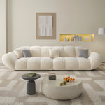 Load image into Gallery viewer, JOY Home Light Luxury Fabric Cloud Shaped Sofa set for Livingroom