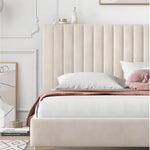 Load image into Gallery viewer, AAH Home Bed Frame Modern King Queen Size for bedroom Without Mattress AAH HOME