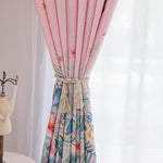 Load image into Gallery viewer, 2 Panels 60% Blackout Colorful Flowers Floral Curtains for Living Room Thermal Insulated Bedroom Darkening Drapes for Basics Room Window