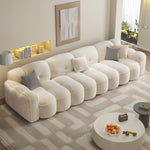 Load image into Gallery viewer, JOY Home Light Luxury Fabric Cloud Shaped Sofa set for Livingroom