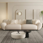 Load image into Gallery viewer, JOY Home Light Luxury Fabric Cloud Shaped Sofa set for Livingroom