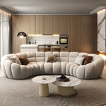Load image into Gallery viewer, JOY Home Fleece Fabric Overstuffed Multifunction Sofa Chair set for Livingroom Office