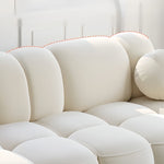 Load image into Gallery viewer, JOY Home Light Luxury Fabric Cloud Shaped Sofa set for Livingroom