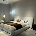 Load image into Gallery viewer, JOY Home Bed Frame Modern Velvet King Queen Size for bedroom Without Mattress