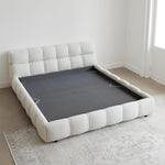 Load image into Gallery viewer, AAH Home Bed Frame Modern Velvet King Queen Size for bedroom Without Mattress AAH HOME