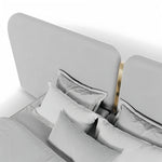 Load image into Gallery viewer, JOY Home Bed Frame Modern Velvet King Queen Size for bedroom Without Mattress