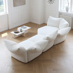 Load image into Gallery viewer, JOY Home Fleece Fabric Overstuffed Multifunction Sofa Chair set for Livingroom Office