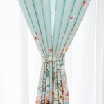 Load image into Gallery viewer, 2 Panels 60% Blackout Colorful Flowers Floral Curtains for Living Room Thermal Insulated Bedroom Darkening Drapes for Basics Room Window