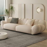 Load image into Gallery viewer, JOY Home Light Luxury Fabric Cloud Shaped Sofa set for Livingroom