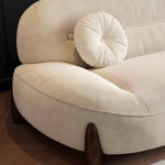 Load image into Gallery viewer, JOY Home Light Luxury Fabric Cloud Shaped Sofa set for Livingroom