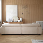 Load image into Gallery viewer, JOY Home Light Luxury Fabric Cloud Shaped Sofa set for Livingroom