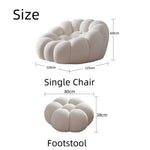 Load image into Gallery viewer, JOY Home Fleece Fabric Overstuffed Multifunction Sofa Chair set for Livingroom Office