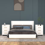 Load image into Gallery viewer, Luxury Bedside Table with Drawer for Bedroom